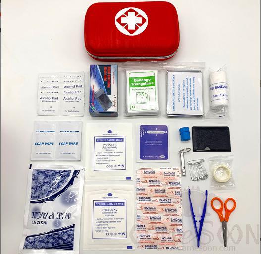 Family outdoor EVA first aid kit set