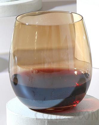 IDELITA-series Amber 380ML Venetian Style Whiskey Glass