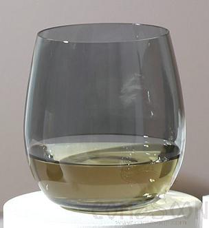 IDELITA-series Ash Grey 380ML Venetian Style Whiskey Glass