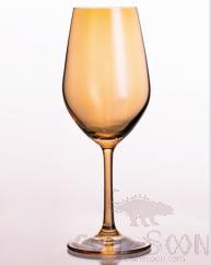 Colorful Crystal Goblet amber 350ml