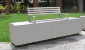 OUTDOOR CONCRETE BENCH