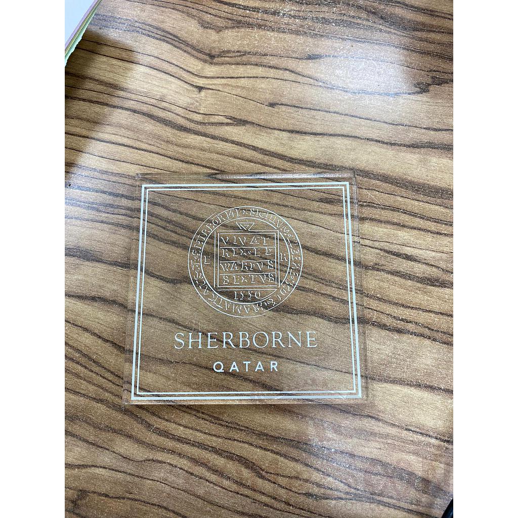 Sherborne Acrylic Plate-10*10*0.5cm