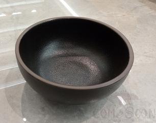Matt Black Tableware Round Bowl 4.75 inch