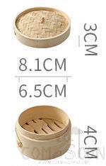 Bamboo steamer dim sum basket