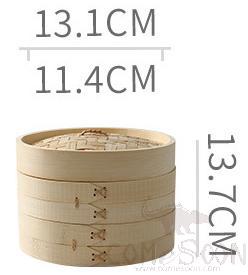 Bamboo steamer dim sum basket