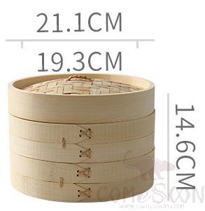 Bamboo steamer dim sum basket