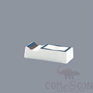 Luxury Blue 7.5*4*2.5cm   with branding LOGO Bonechina