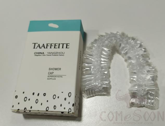Shower Cap, Box Packing