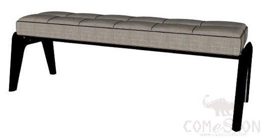 Bench, Solid Wood,1400(l)*400(d)*380(h) mm