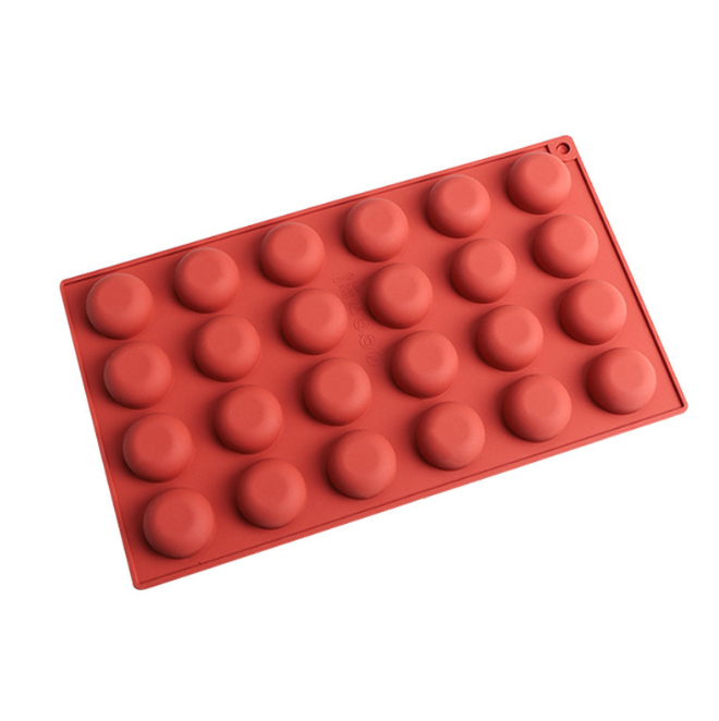24 silica gel mold,29.7*17.2*1.8cm,Food grade silica gel