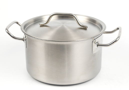 Kitchen Soup Pot (03) S/S pot w/composite bottom 200*120