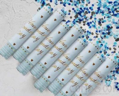 Party Popper 30cm blue