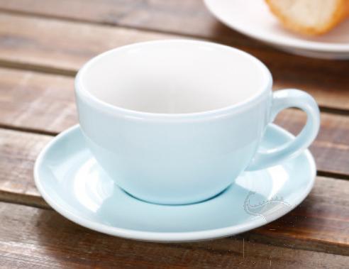 Coffee Cup With Saucer 150CC blue