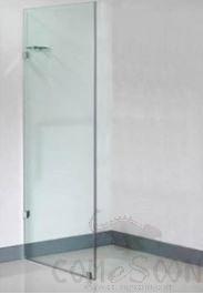 Shower Partition,10mm tempered Glass with 304 ss Hinges,900*2100mm