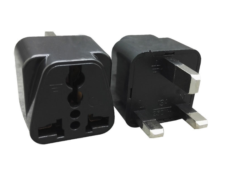 Conversion plug,Chinese standard to British Standard,Black,2200W