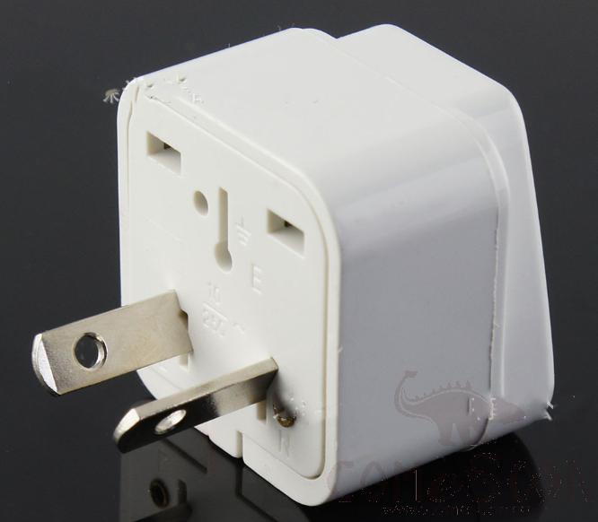 Australian standard to British standard conversion plug,2500W,White