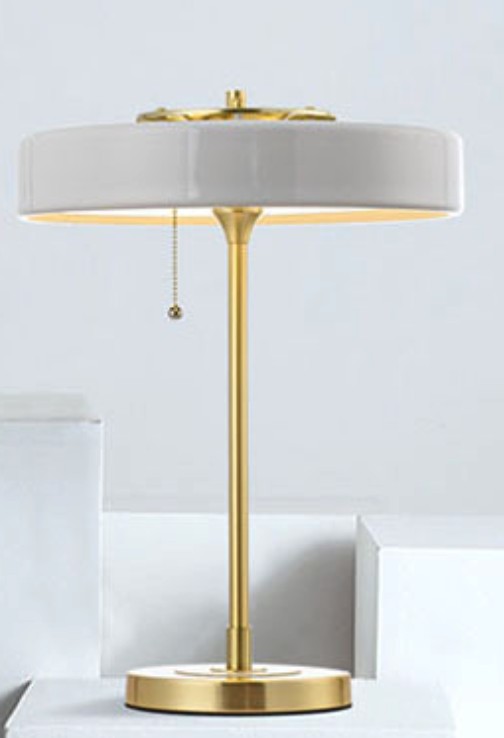 Desk Lamp Metal+Fabric