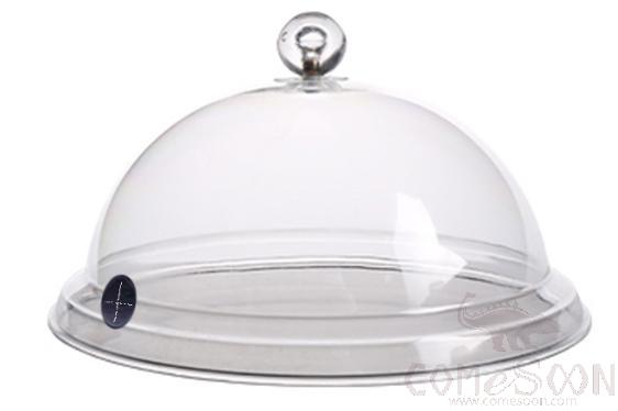 Molecular cooking smoke hood,Acrylic,D26.5cm