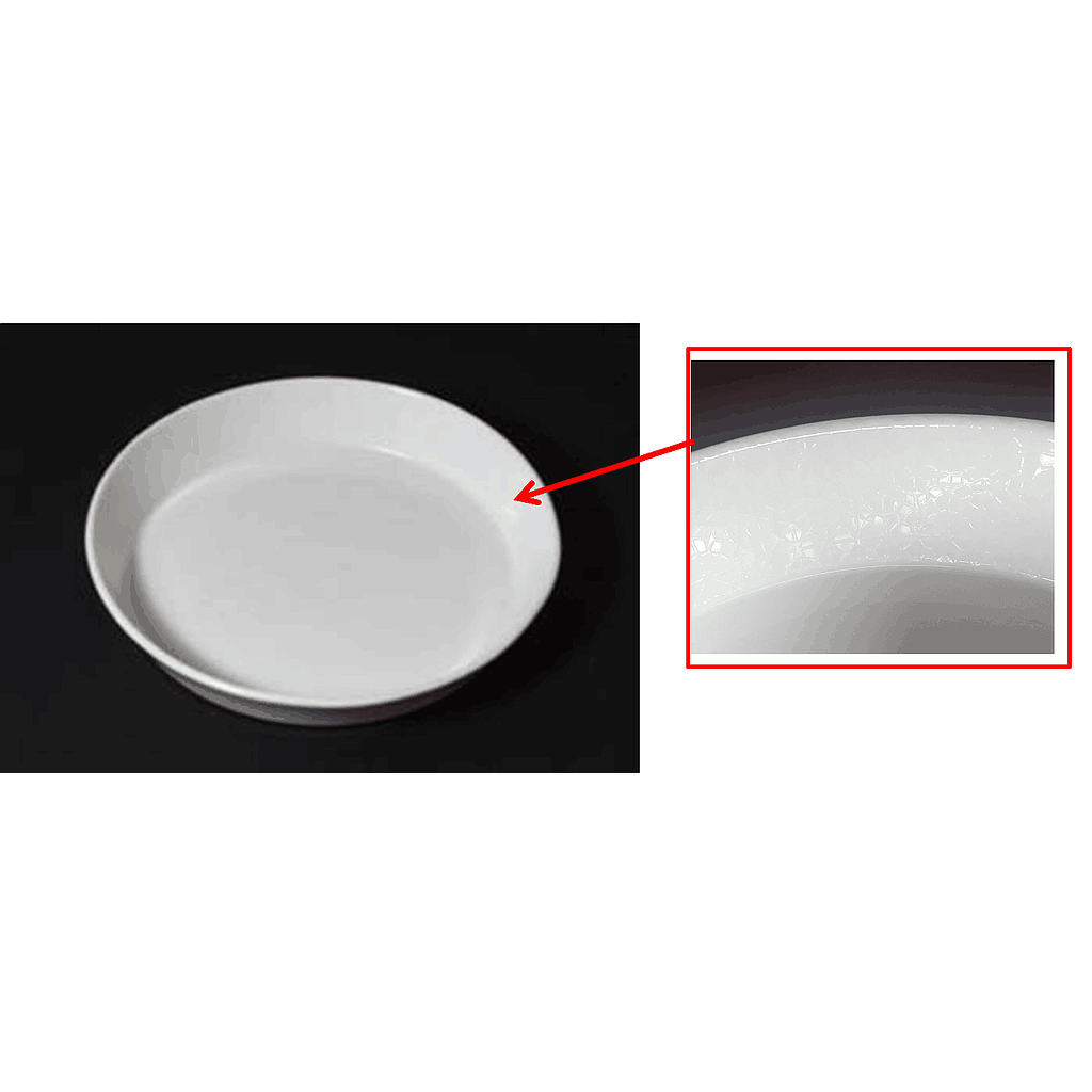 Customed ceramic plate,175*30mm,Embossment，Bonechina