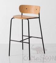 Chair，Birch Core Board With Imported Natural Ash Veneere，480X500X850mm