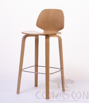 Chair，Birch Core Board With Natural White Oak Wood Veneer，420*430*950mm