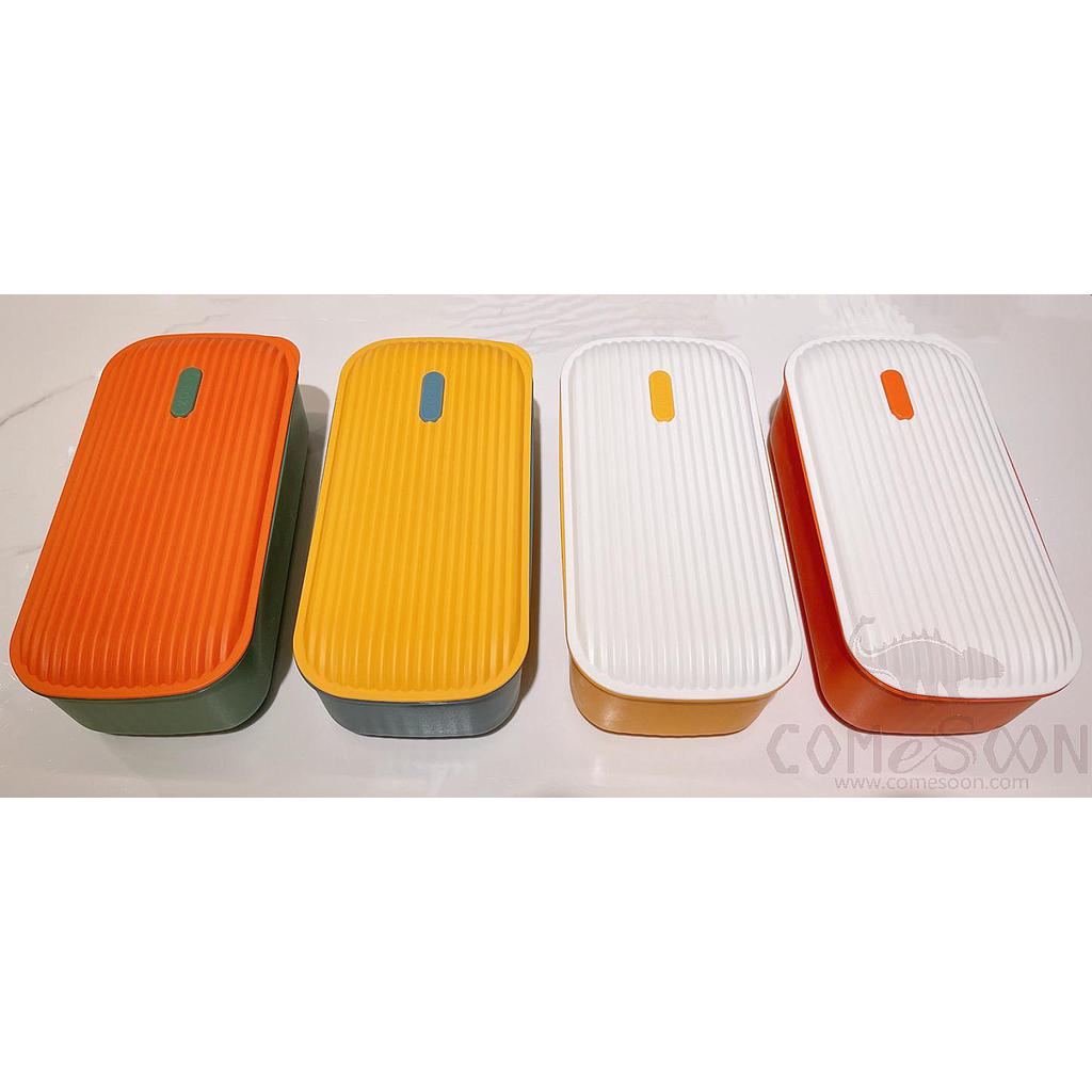 Simple Striped Chopsticks Box,PP,25*12.5*9.2cm