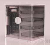 Light Luxury Jewelry Box,PP,24.5*14.5*26cm