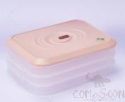 Three Layers And One Cover Time Dumpling Box,PP,30*11*23cm
