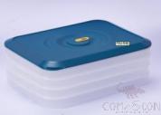 Four Layers And One Cover Time Dumpling Box,PP,30*14*23cm