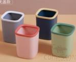 Desktop Trash Can,PP,12.5*12.5*16cm