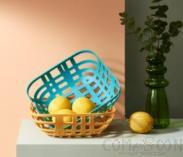 Bird'S Nest Square Compote,PP,22.5*7.5cm