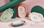Cute Carrot Soap Box,PP,17*9.7*3cm