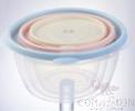 Round Heart Three-Piece Set,PP,23*16.5*12cm
