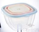 Square Heart Three-Piece Set,PP,20*14*12cm
