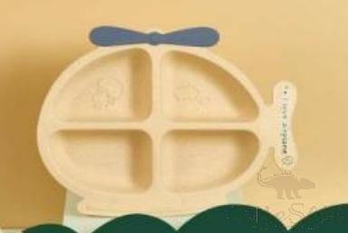 Airplane Dinner Plate,PP,29*22*3cm