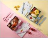 Maixiang Lunch Box (Including Chopsticks, Spoon And Fork),pp,20.3*12.1*6.3cm