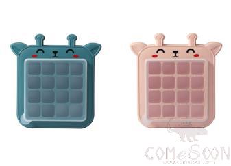 Fawn Ice Tray (With Cover),PP,17*15cm