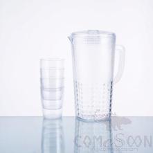 2000Ml Square Large With 4 Cups Kettle,PS,18*9.5*25cm