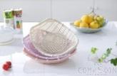 Small Rectangular Rattan Fruit Basket,PP,23*8.5*5cm