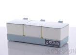 Three Sets Of Seasoning Boxes,PP,24*10*7.3cm