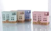 Three Grid Chopsticks Cage,wheat,19.5*6.5*14cm