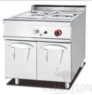 AG900-series gas French machine combination furnace Vertical gas Bain Marie with cabinet