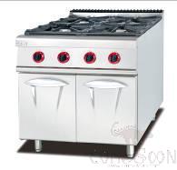 AG900-series  combination furnace Vertical gas 4-burners range with cabinet
