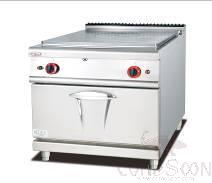 AG700-series stainless steel gas french hot plate cooker with gas oven