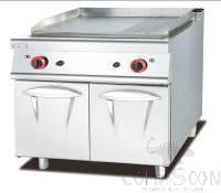AG700-series Vertical Gas Griddle,Commercial Gas Griddle with cabinet 1/3 pit