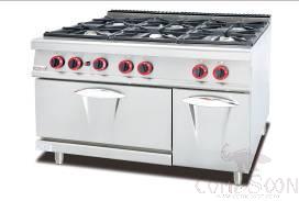 AG700-series Hot Sales 6-burner Gas Range &amp; gas Oven