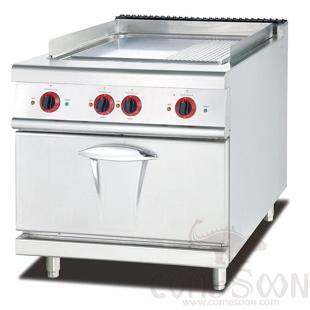  AE900-series large electric griddle with electric oven