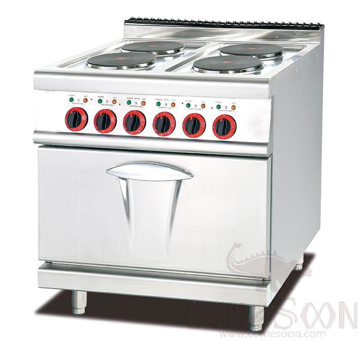 AE900-series 4-burner electric hot plate / range with oven