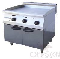 Counter top gas griddle