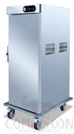 Mobile electric food warmer cabinet (hot cabinet)